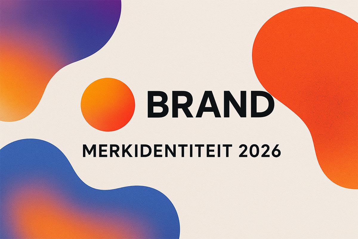 Brand merkidentiteit 2026 voorbeeld gradients